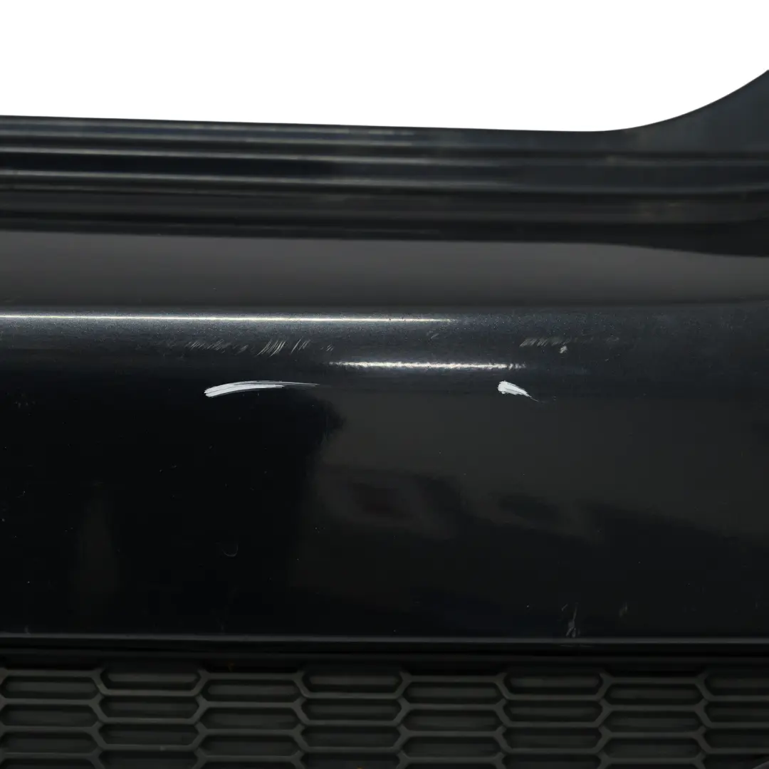 Mini Cooper S R56 R57 Complete Rear Bumper Trim Panel Astro Black Metallic A25