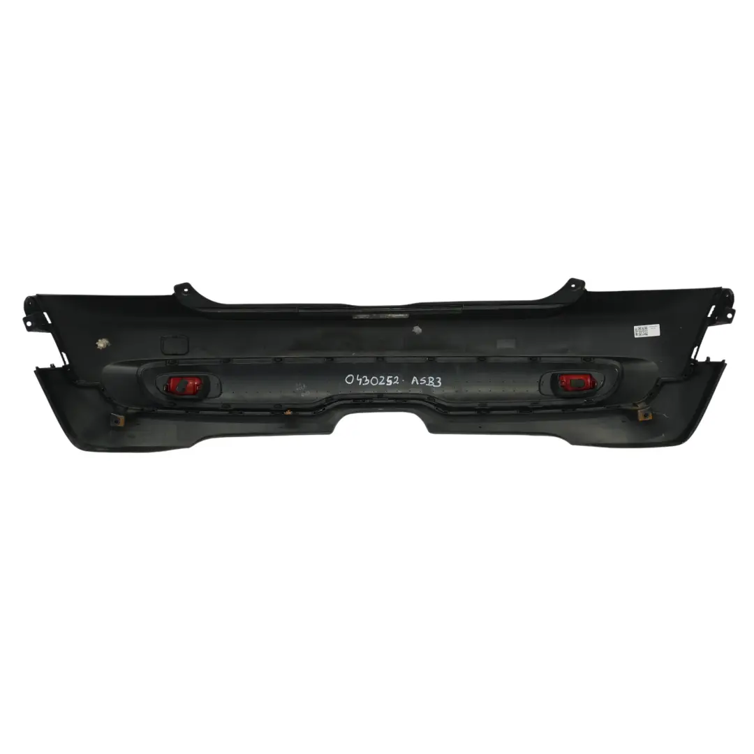 Mini Cooper S R56 R57 Complete Rear Bumper Trim Panel Astro Black Metallic A25