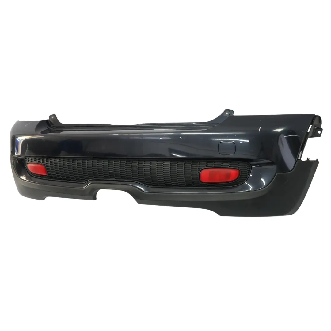 Mini Cooper S R56 R57 Complete Rear Bumper Trim Panel Astro Black Metallic A25