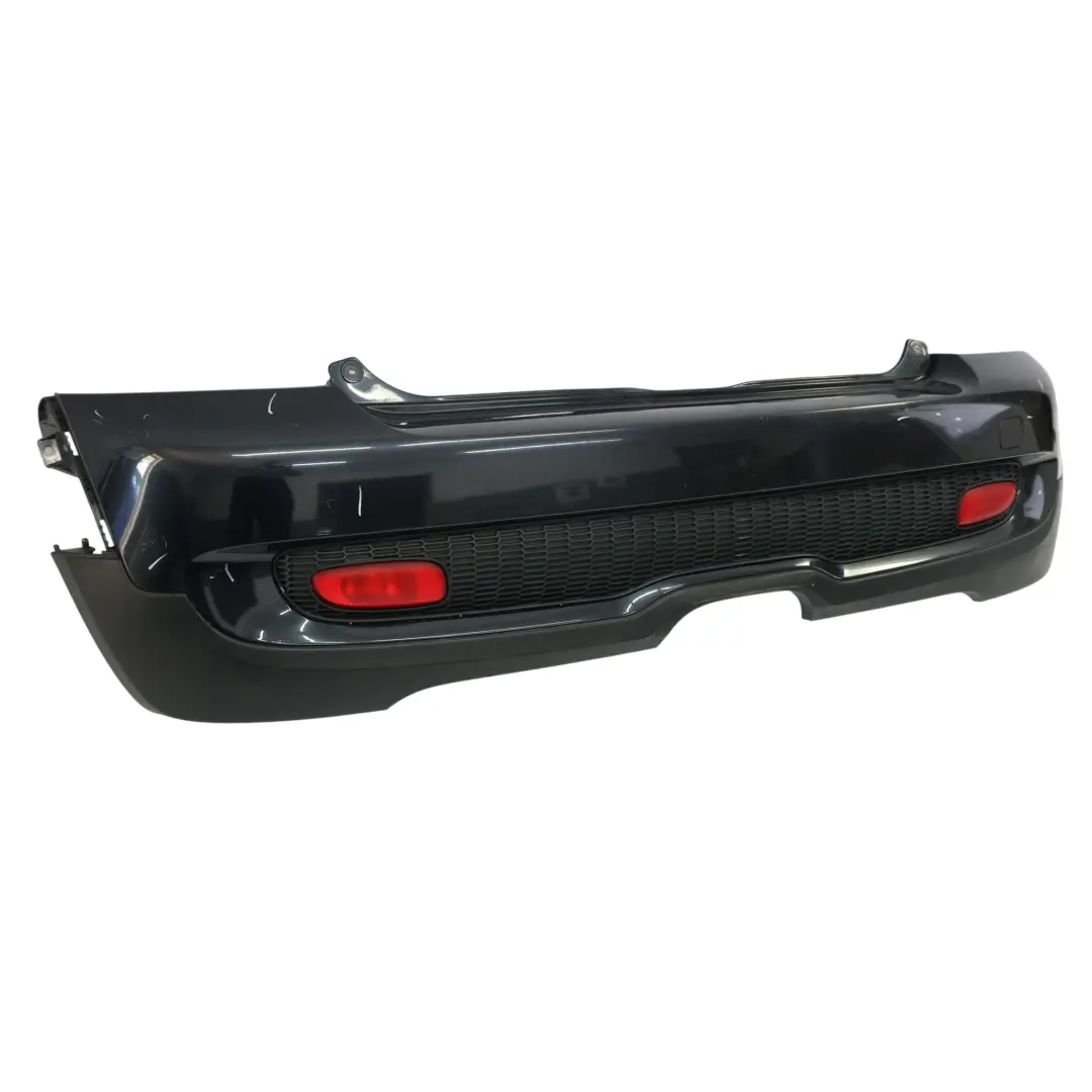 Mini Cooper S R56 R57 Complete Rear Bumper Trim Panel Astro Black Metallic A25