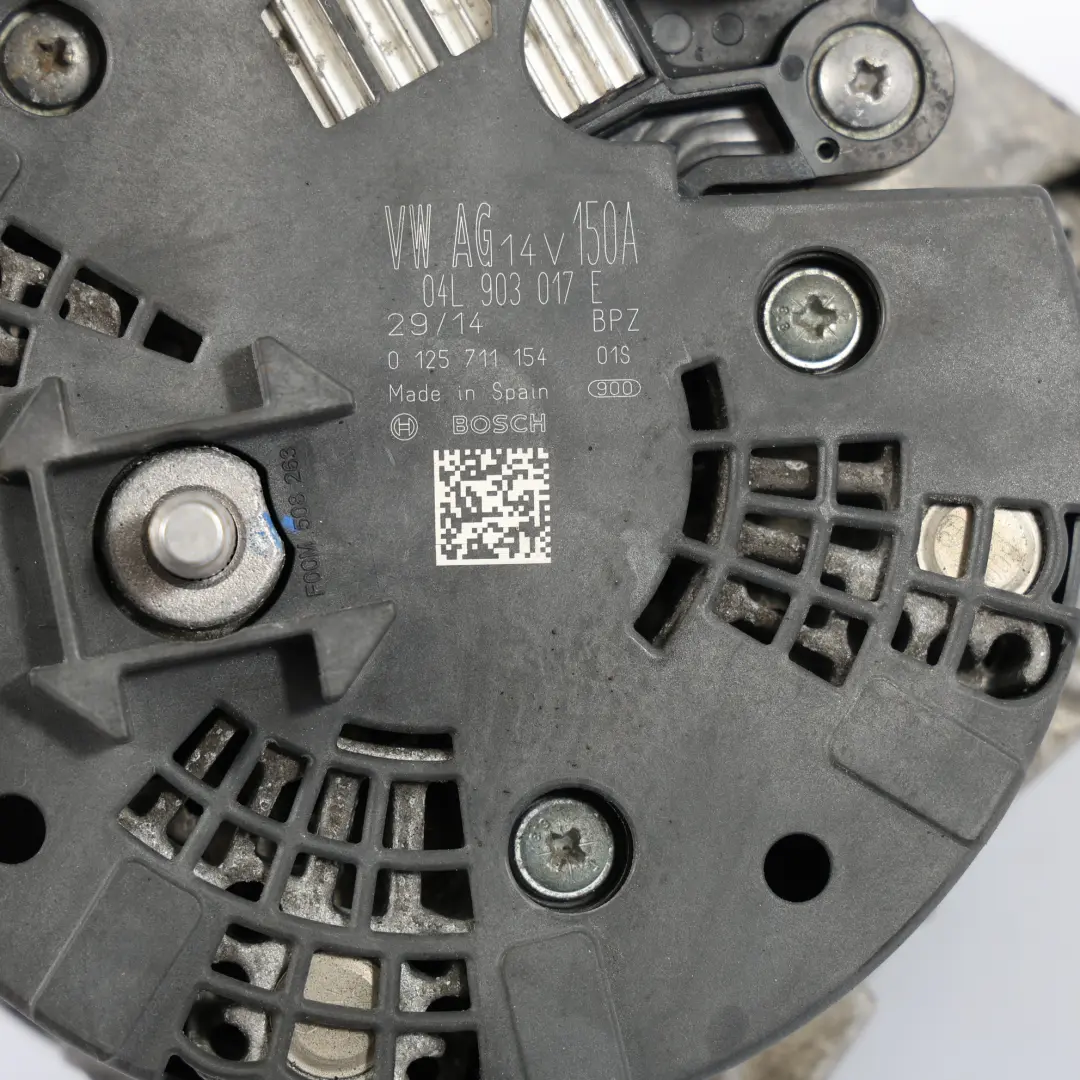 Audi A4 8K 2.0 TDI Diesel Motor Alternador Generador 04L903017E