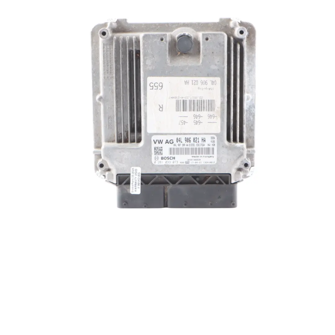 Audi A6 C7 2.0 TDI DDDA 190HP Engine ECU Kit BCM2R + Key 04L906021HA Automatic