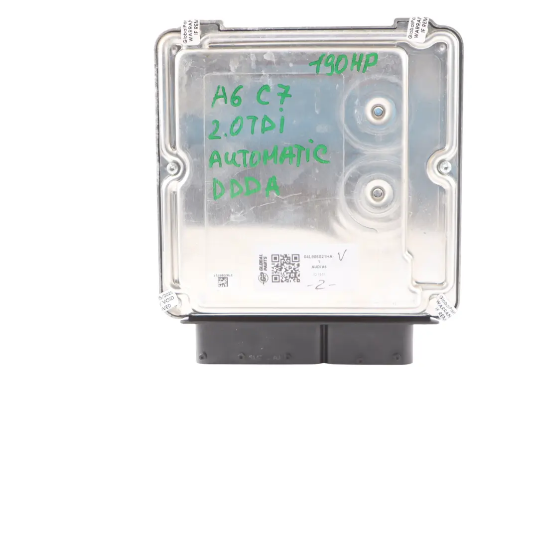 Audi A6 C7 2.0 TDI DDDA 190HP Engine ECU Kit BCM2R + Key 04L906021HA Automatic