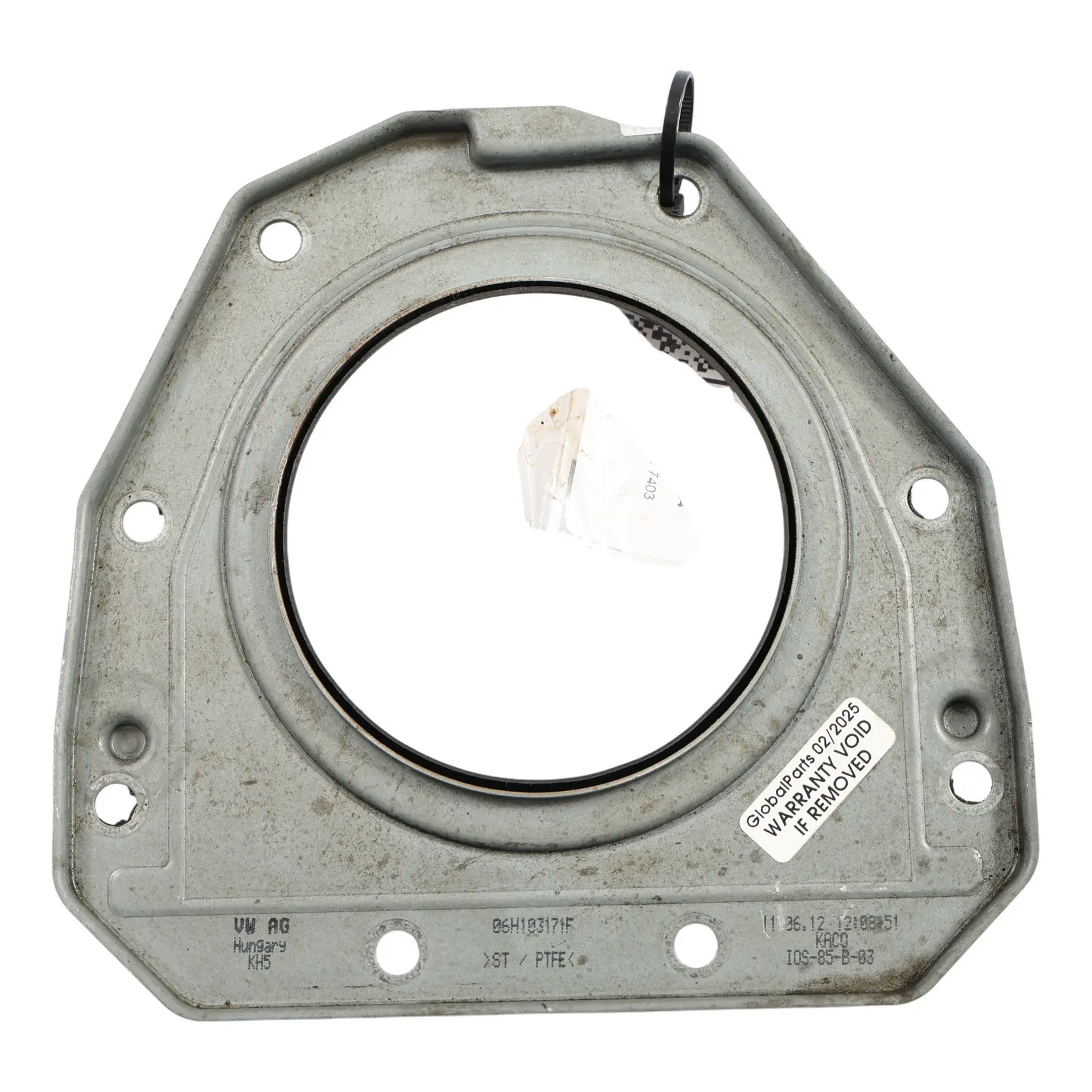 Audi A4 B8 1.8 TFSI Tapa Del Retén Del Cigüeñal 06H103171F