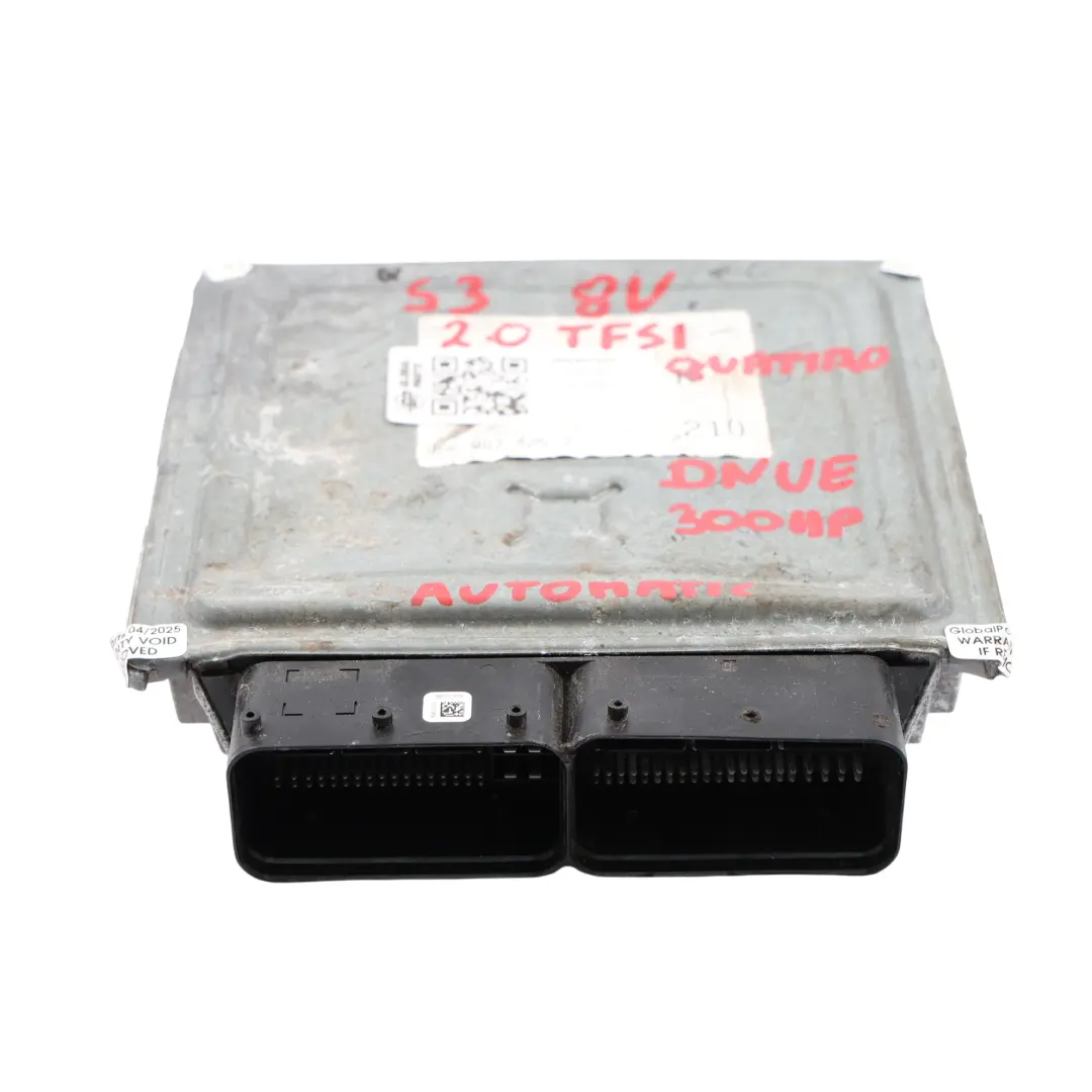 Audi S3 8V 2.0 TFSI 300HP DNUE Quattro Modulo Motore ECU 06K907425J Automatico