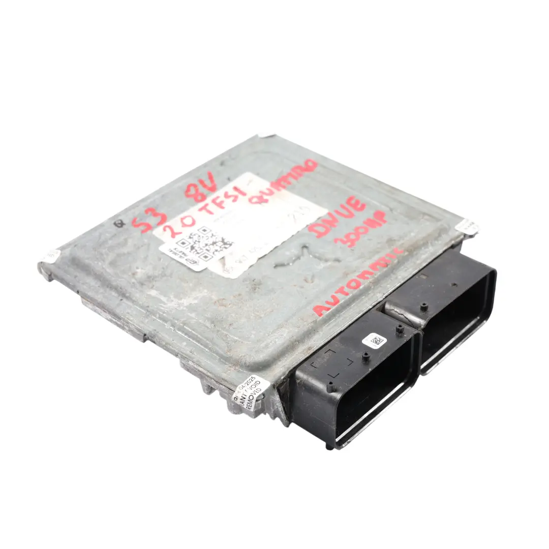 Audi S3 8V 2.0 TFSI 300HP DNUE Quattro Modulo Motore ECU 06K907425J Automatico