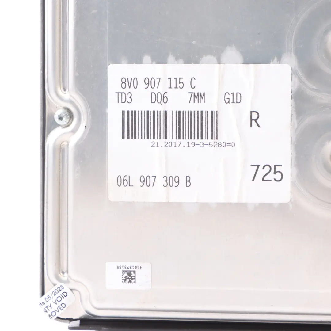 Audi A3 8V 2.0 TFSI Quattro CZPB 190HP Engine Control ECU 06L907309B Automatic
