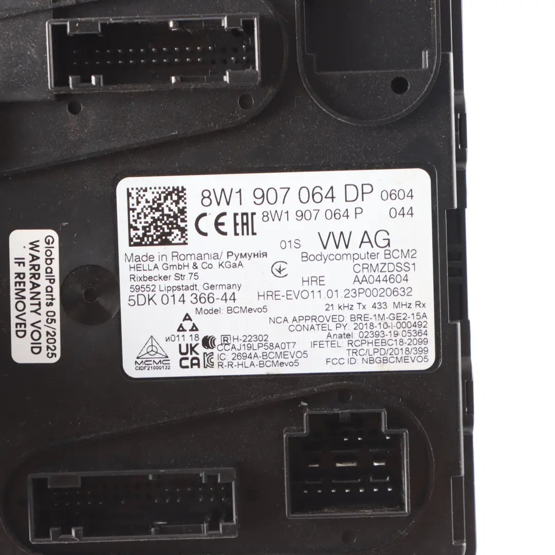 Audi Q7 4M 3.0 TDI 340HP DCBD Quattro Engine Module ECU Kit 06M907309G Automatic