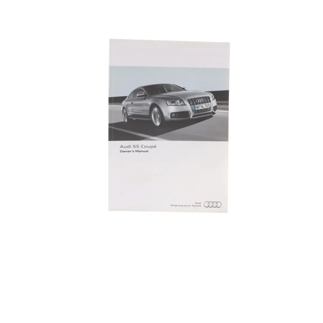 Audi A5 8T Owner's Handbook Manual Service Booklet Pouch Case Wallet Set