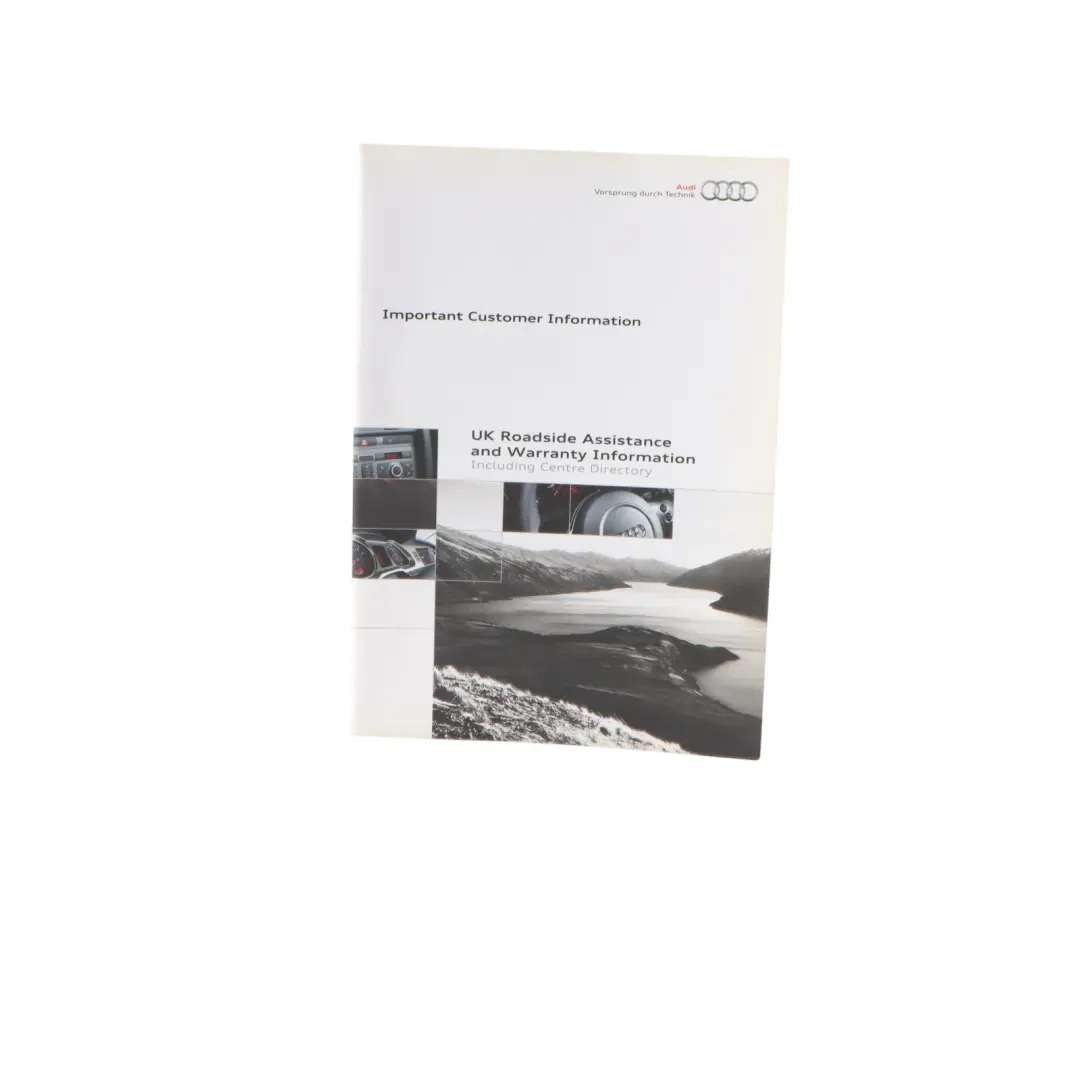 Audi A5 8T Owner's Handbook Manual Service Booklet Pouch Case Wallet Set