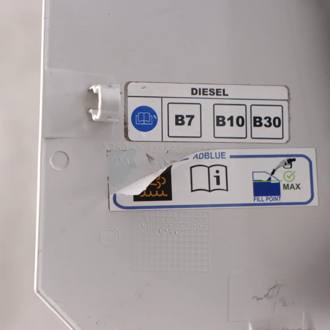 Citroen Relay Fuel Filler Fill Flap Tank Cap Cover 1385931080 Icy White - 389