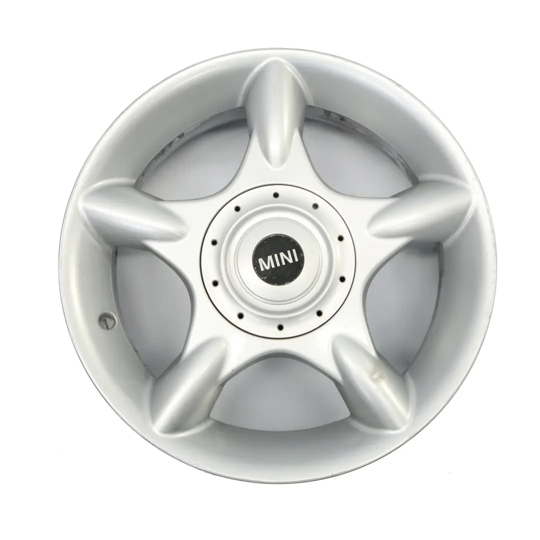 Mini Cooper One R50 Argento Cerchio AlluMini o 16" 6,5J ET: 48 5 Star 83