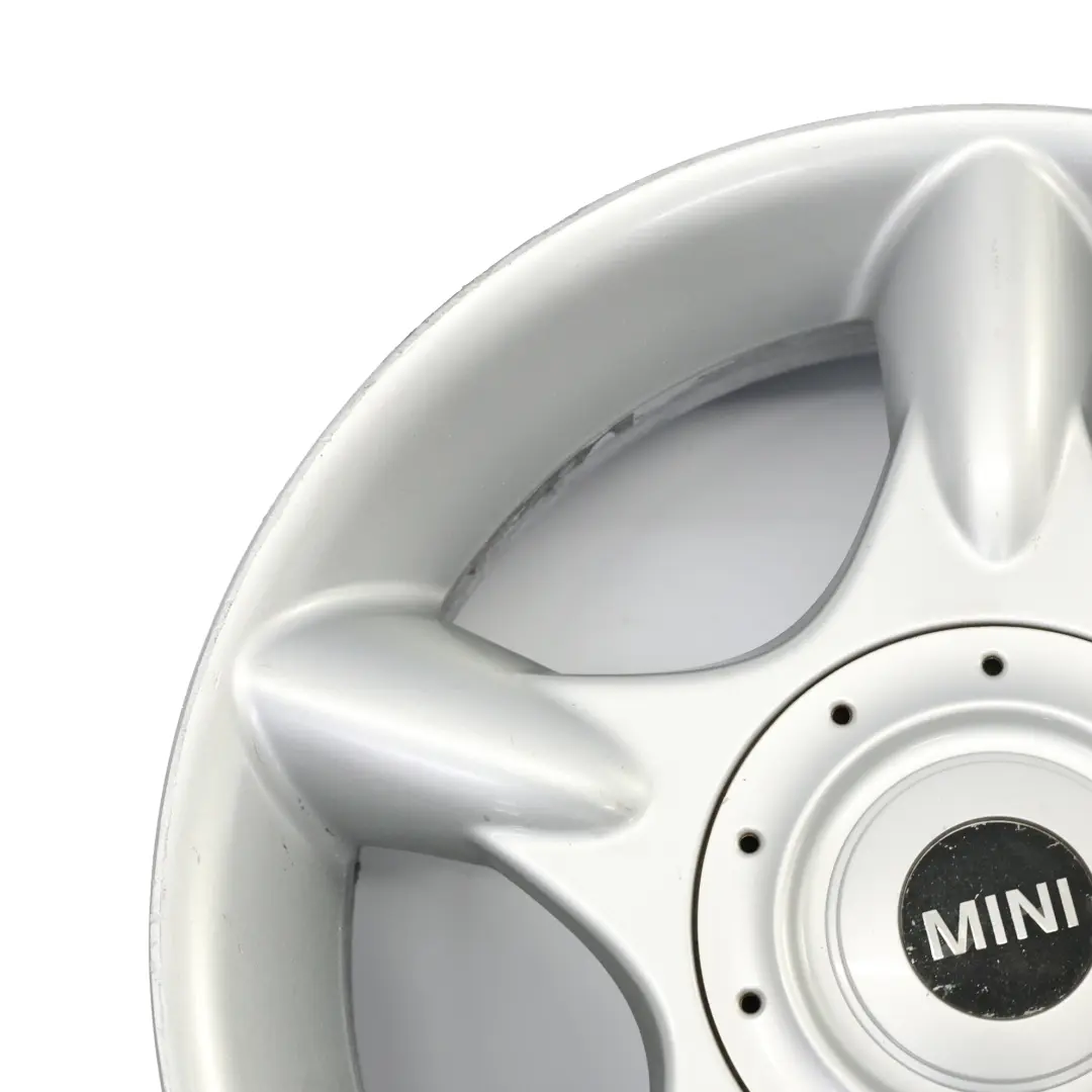 Mini Cooper One R50 Argento Cerchio AlluMini o 16" 6,5J ET: 48 5 Star 83