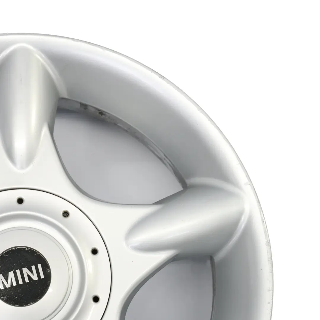 Mini Cooper One R50 Argento Cerchio AlluMini o 16" 6,5J ET: 48 5 Star 83