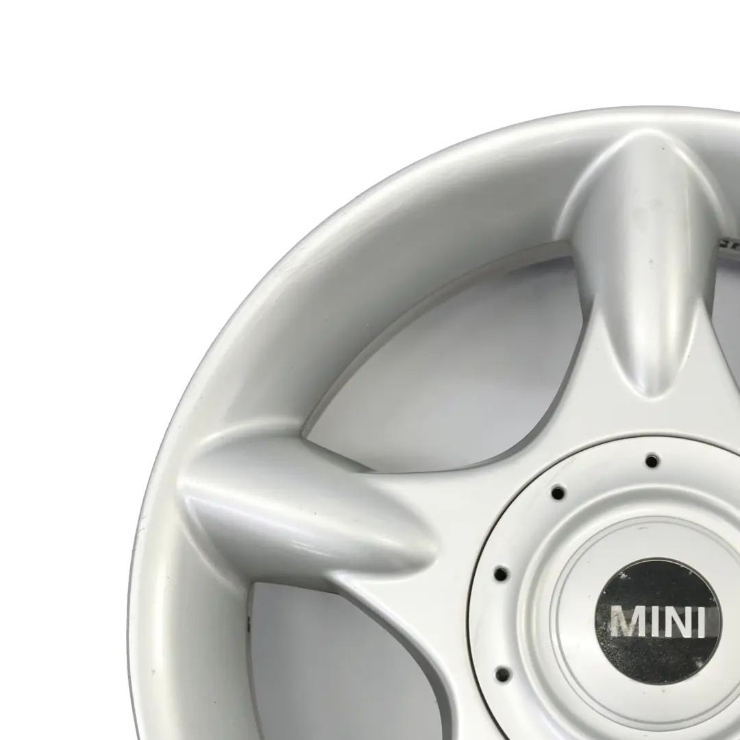 Mini Cooper R50 Silver Wheel Alloy Rim 16 6,5J ET:48 5-Spider Spoke 83 1512348