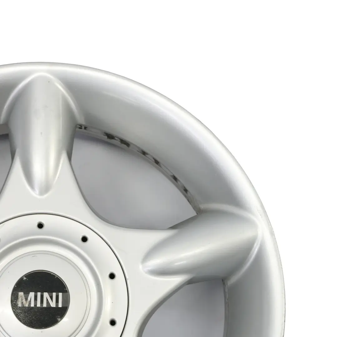 Mini Cooper R50 Silver Wheel Alloy Rim 16 6,5J ET:48 5-Spider Spoke 83 1512348