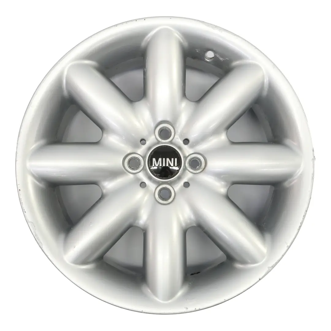 Mini Cooper One R50 R53 R55 R56 Argento Cerchio in lega 17" 7J ET:48 S-Spoke 85