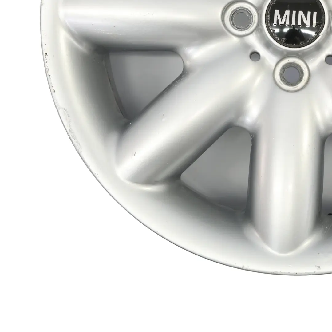 Mini Cooper One R50 R53 R55 R56 Argento Cerchio in lega 17" 7J ET:48 S-Spoke 85