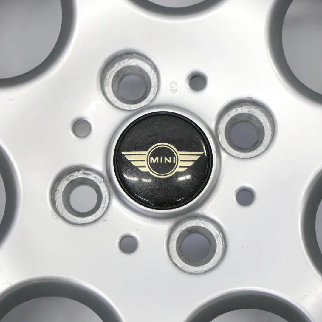 Mini Cooper R50 R55 R56 R57 R58 Silver Wheel Alloy Rim 15" 5,5J ET:45 7-Hole 81