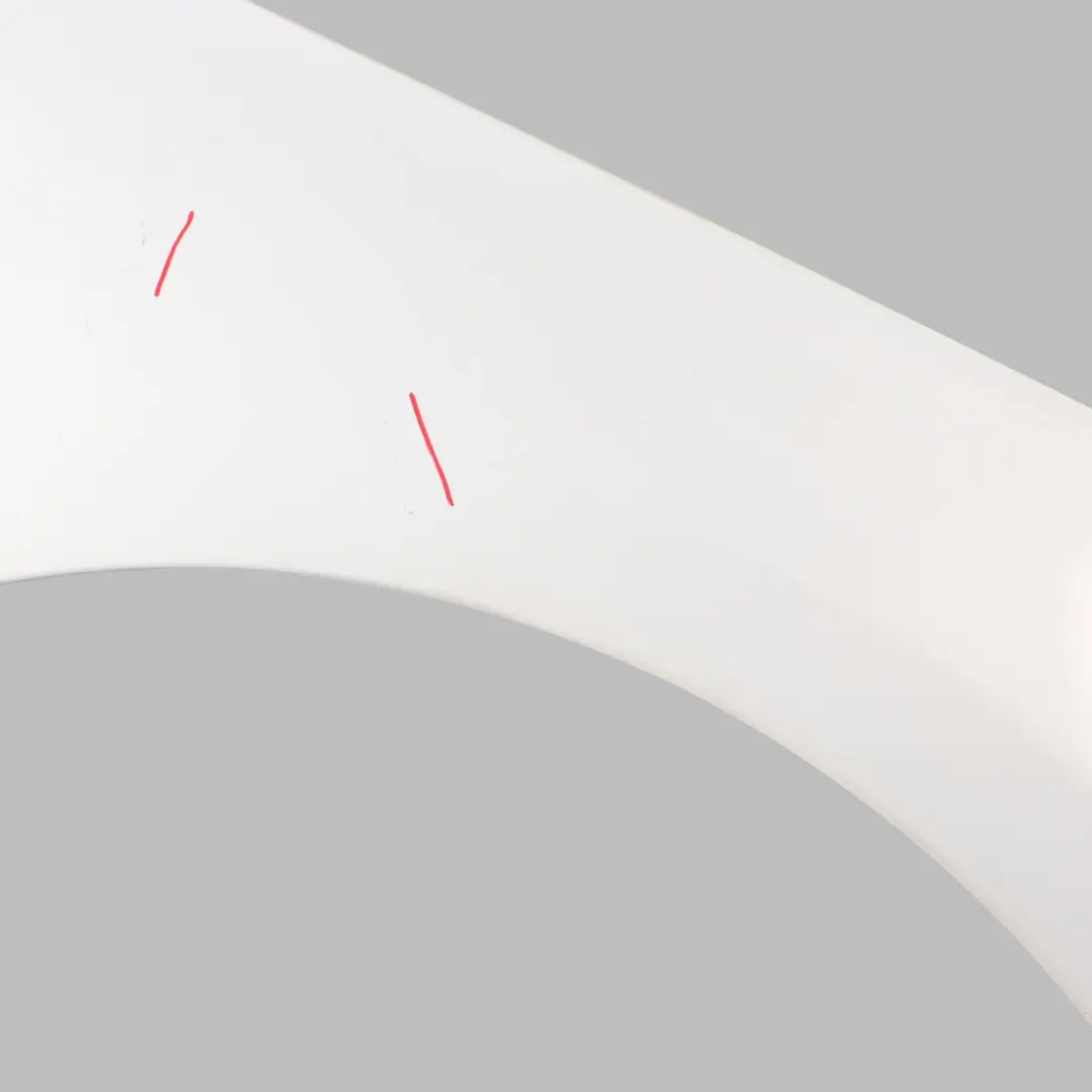 Audi A1 8X Side Panel Front Right O/S Wing Fender Cortina White - B9A