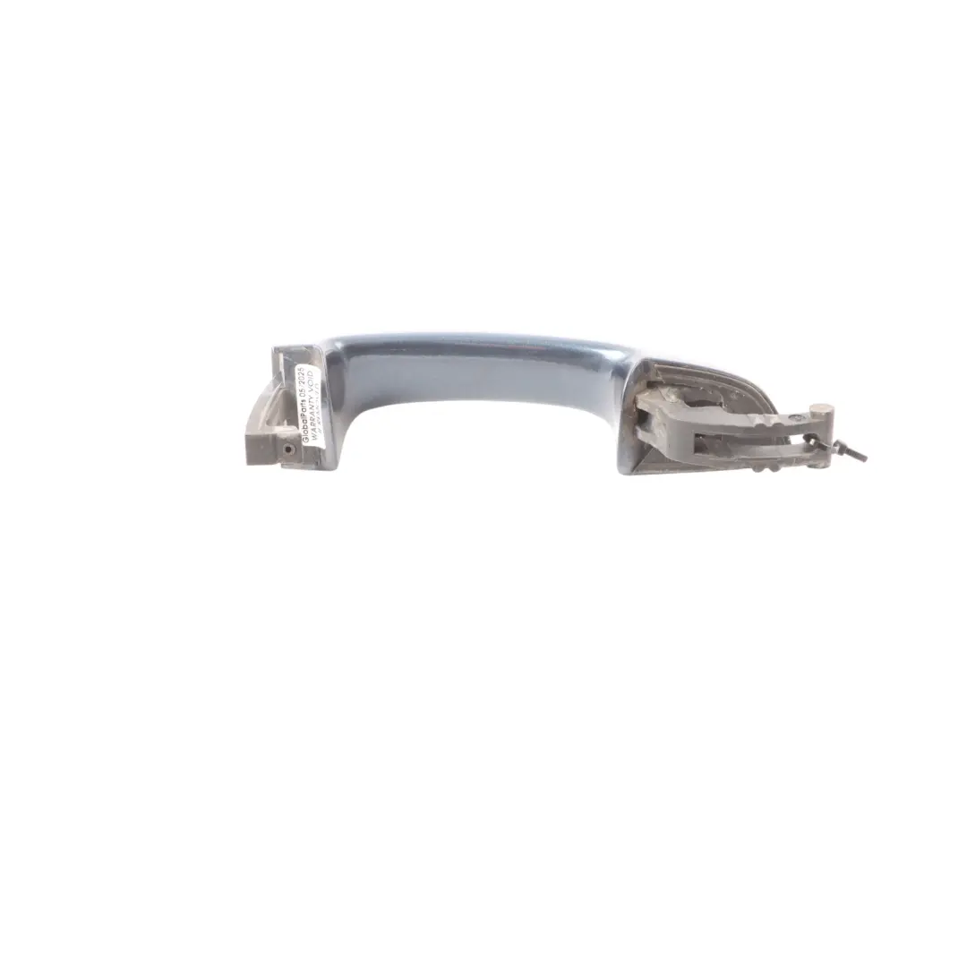 VW Golf Mk5 Front Door Handle Grab Right O/S Blue Graphite Pearl Effect - C5F
