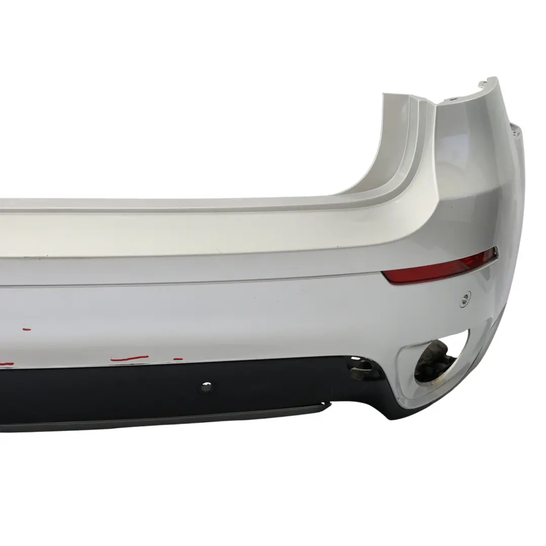 BMW X6 E71 Rear Bumper Trim Panel Titansilber Silver Metallic - 354 