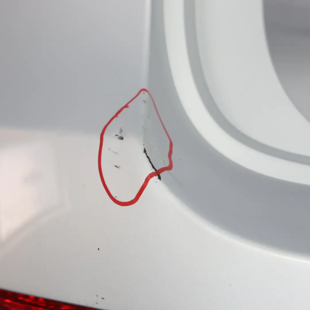 BMW X6 E71 Rear Bumper Trim Panel Titansilber Silver Metallic - 354 