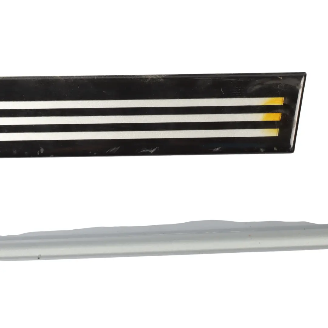 Side Skirt Mini R56 R57 JCW Left Door N/S Sill Trim Pure Silver Metallic - 900