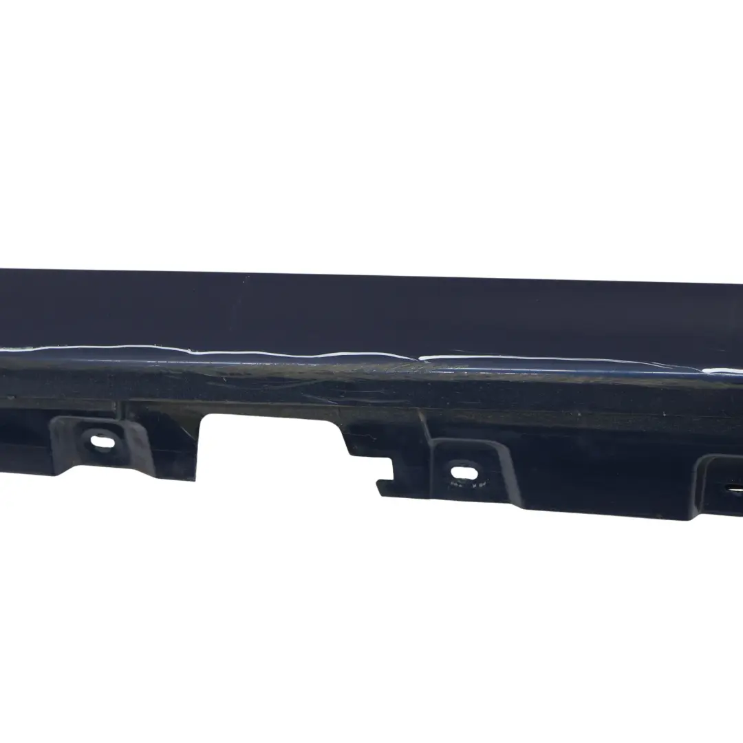 BMW F10 F11 Side Skirt Door Sill Cover Panel Left N/S Tiefseeblau Blue - A76