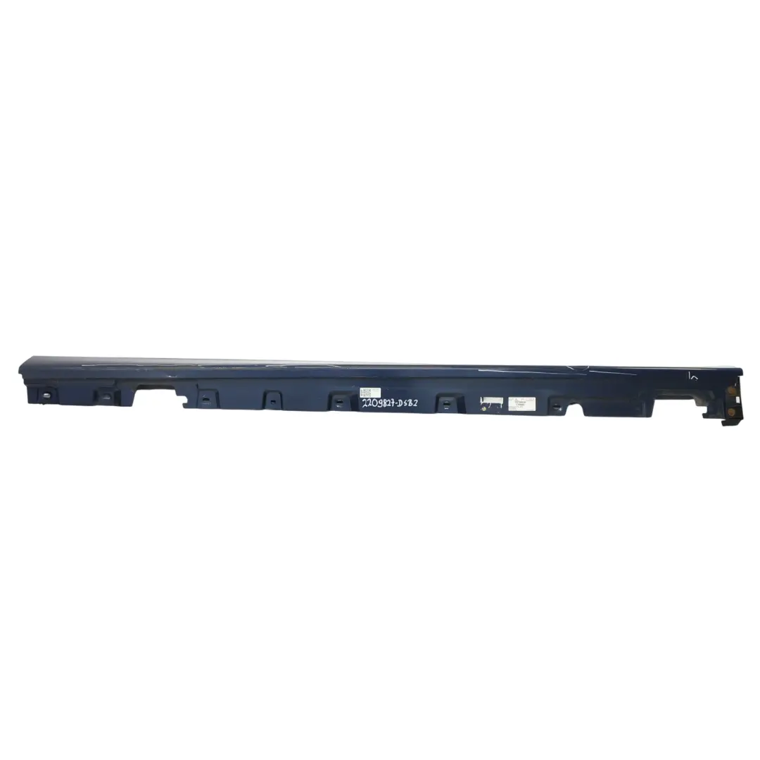 BMW F10 F11 Side Skirt Door Sill Cover Panel Left N/S Tiefseeblau Blue - A76