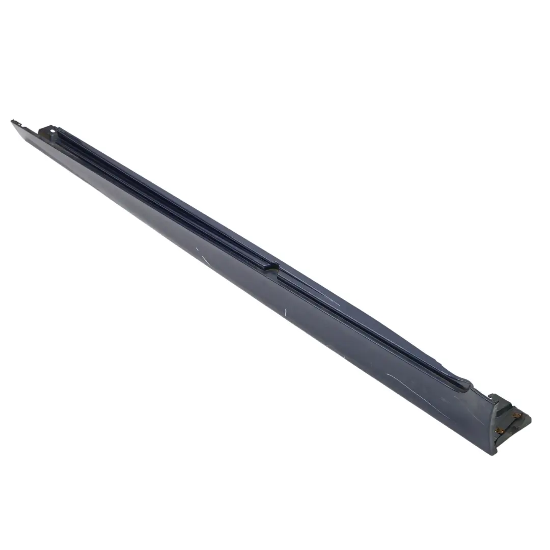 BMW F10 F11 Side Skirt Door Sill Cover Panel Left N/S Tiefseeblau Blue - A76