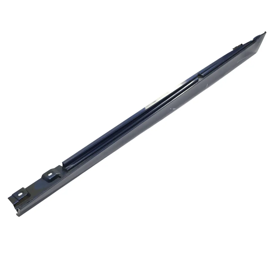 BMW F10 F11 Side Skirt Door Sill Cover Panel Left N/S Tiefseeblau Blue - A76