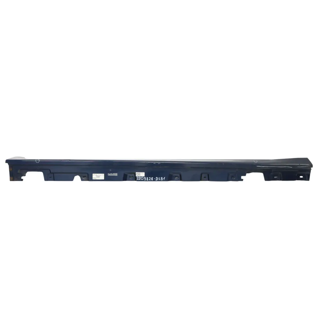 Side Skirt BMW F10 F11 Sill Cover Panel Right O/S Tiefseeblau Metallic - A76