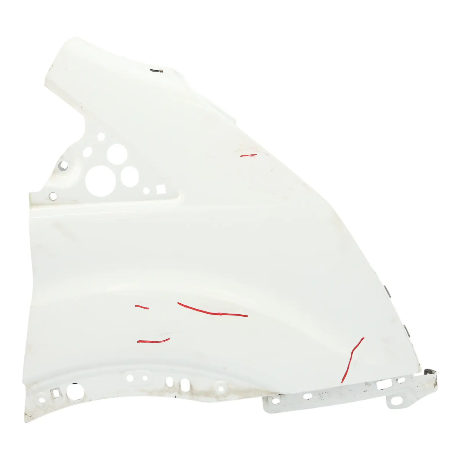 Ford Transit Mk8 Side Panel Front Right O/S Wing Fender Frozen White - Z2