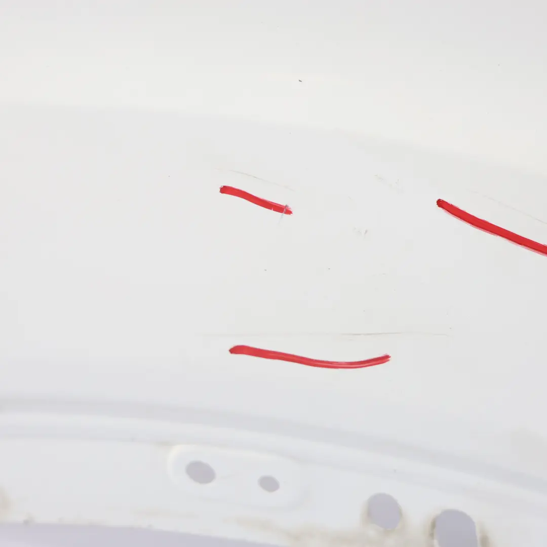 Ford Transit Mk8 Side Panel Front Right O/S Wing Fender Frozen White - Z2