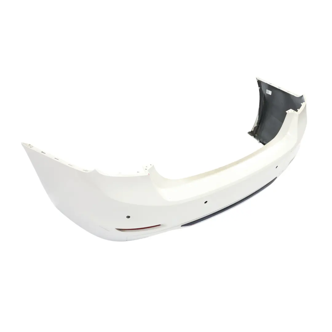 BMW F30 Rear Bumper Trim Panel PDC Covering Alpinweiss Alpine White 3 - 300