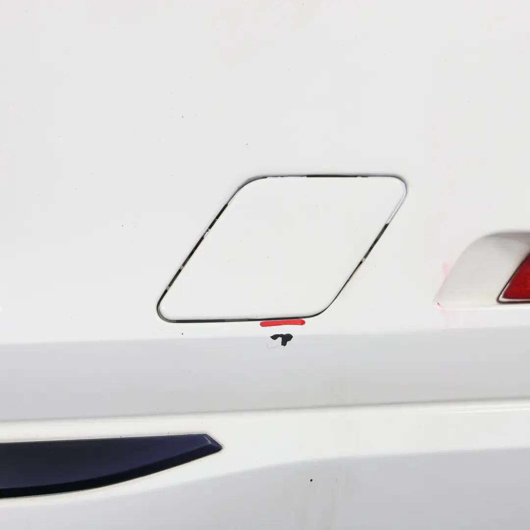 BMW F30 Rear Bumper Trim Panel PDC Covering Alpinweiss Alpine White 3 - 300
