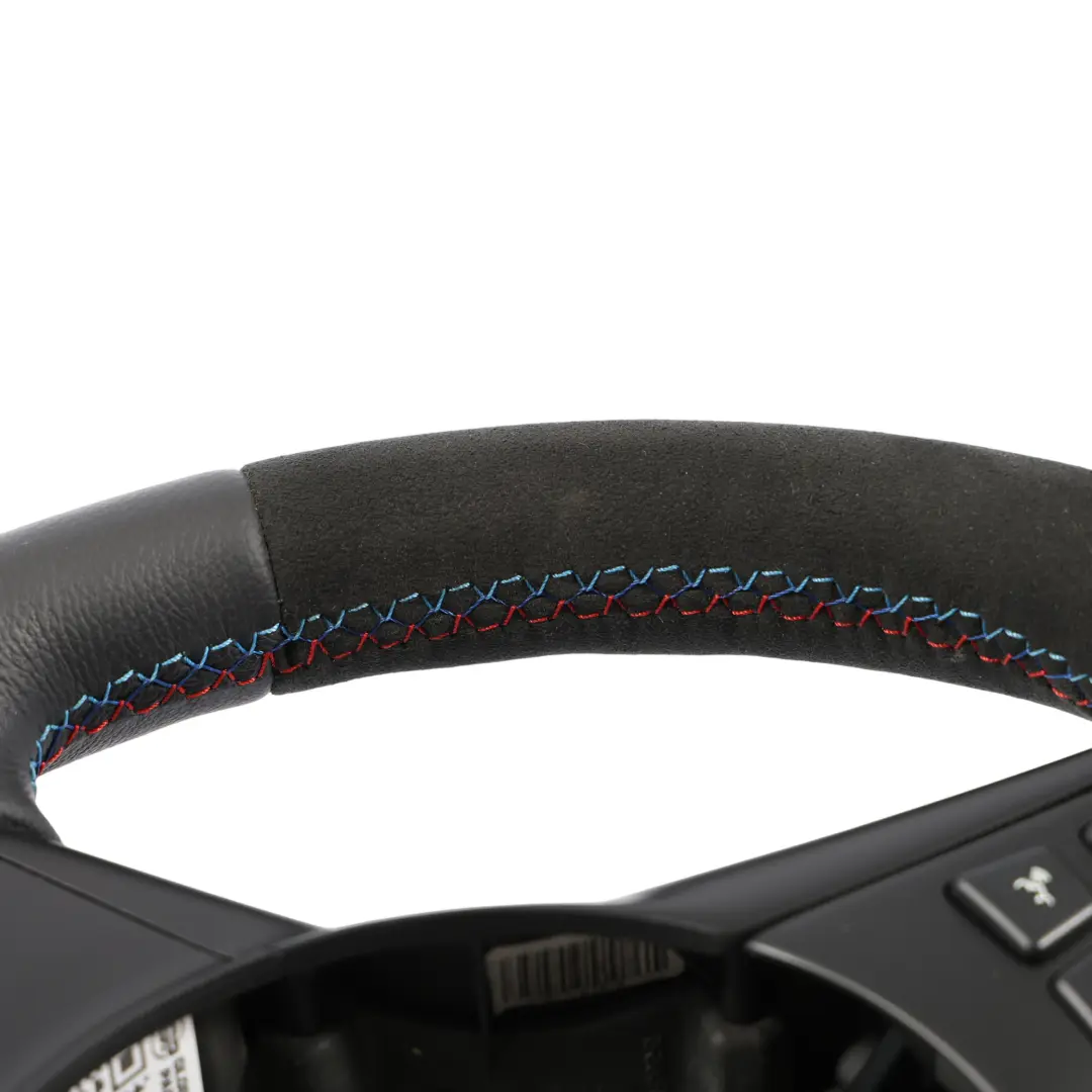 BMW E60 E61 E63 E64 LCI NEUES Schwarz Leder M Sportlenkrad Lenkrad Schaltwippen