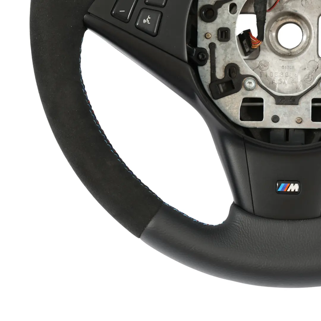 BMW E60 E61 E63 E64 LCI NEUES Schwarz Leder M Sportlenkrad Lenkrad Schaltwippen