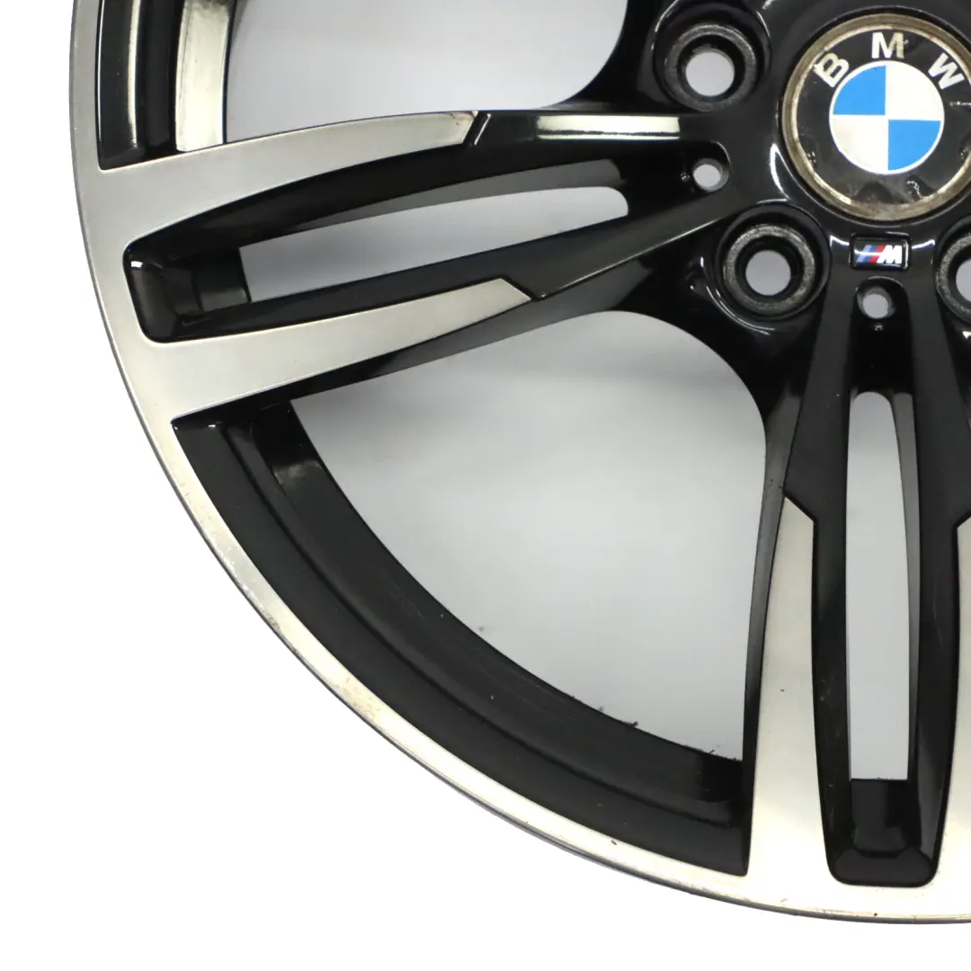 BMW F87 M2 F80 M3 F82 M4 Front Wheel Alloy Rim 19" M Double Spoke 437 2284550