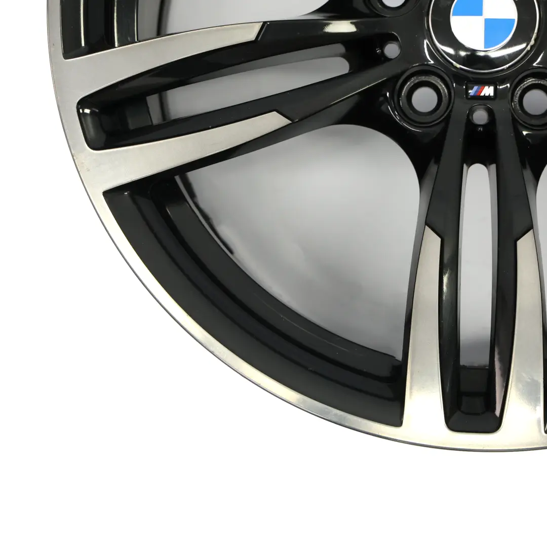BMW F87 M2 F80 M3 F82 M4 Rear Wheel Alloy Rim 19" 10J ET:40 M Double Spoke 437