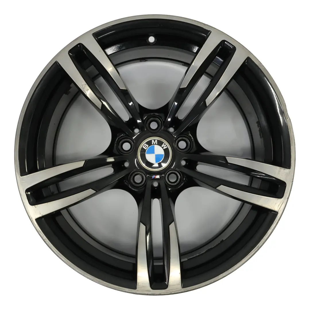 BMW F80 M3 F82 M4 Rear Wheel Alloy Rim M Double Spoke 437M 19" 10J 2284756
