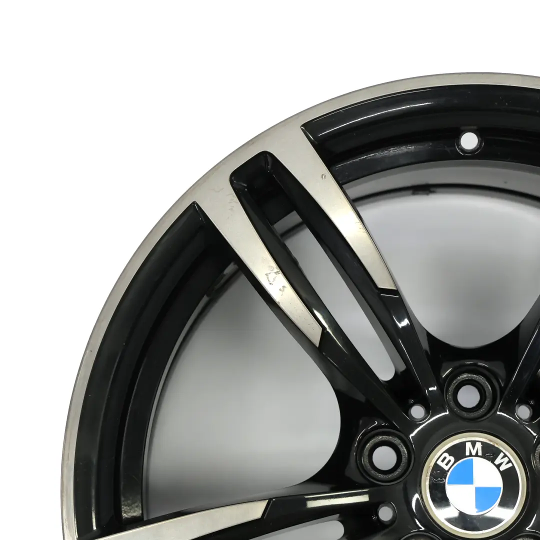 BMW F80 M3 F82 M4 Rear Wheel Alloy Rim M Double Spoke 437M 19" 10J 2284756