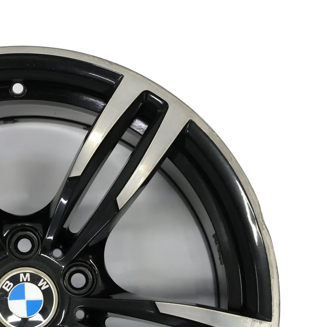 BMW F80 M3 F82 M4 Rear Wheel Alloy Rim M Double Spoke 437M 19" 10J 2284756