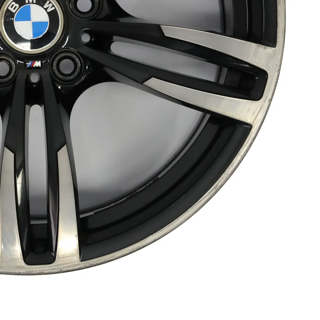 BMW F80 M3 F82 M4 Rear Wheel Alloy Rim M Double Spoke 437M 19" 10J 2284756