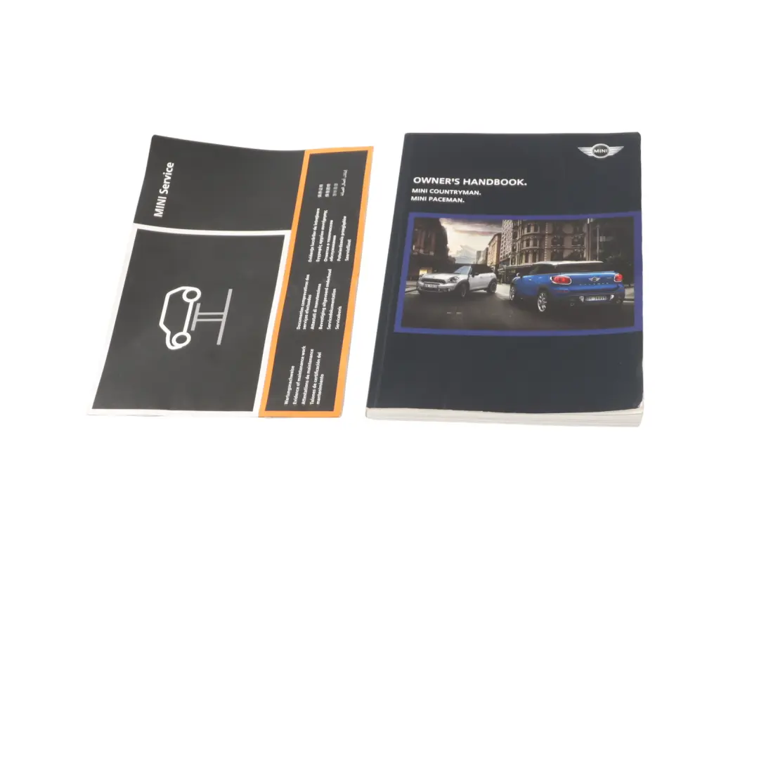 Mini Countryman R60 Service Booklet Owner's Handbook Case Wallet Pouch Set