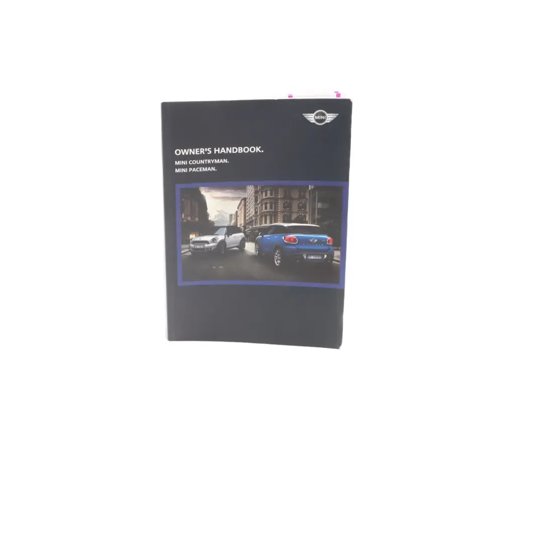 Mini Countryman R60 Service Booklet Owner's Handbook Case Wallet Pouch Set