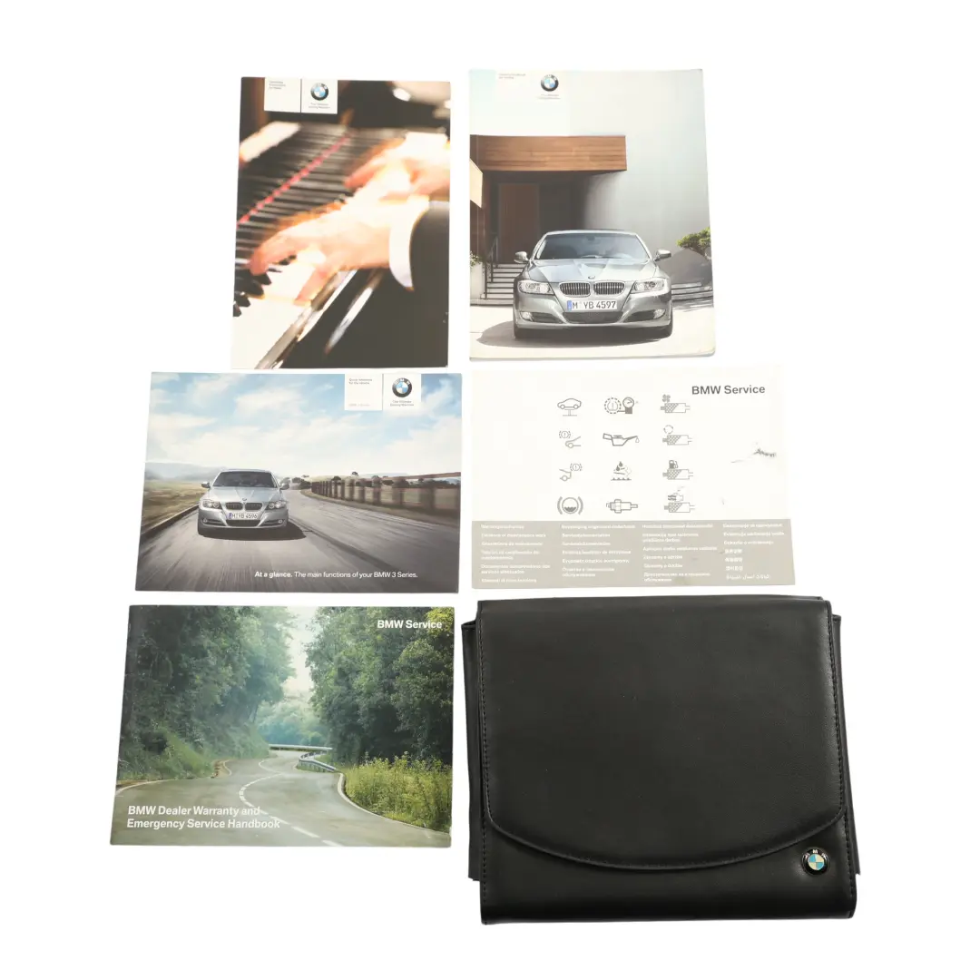 BMW E90 E91 LCI Owner's Handbook Instructions Pouch Wallet Book Set 2609210