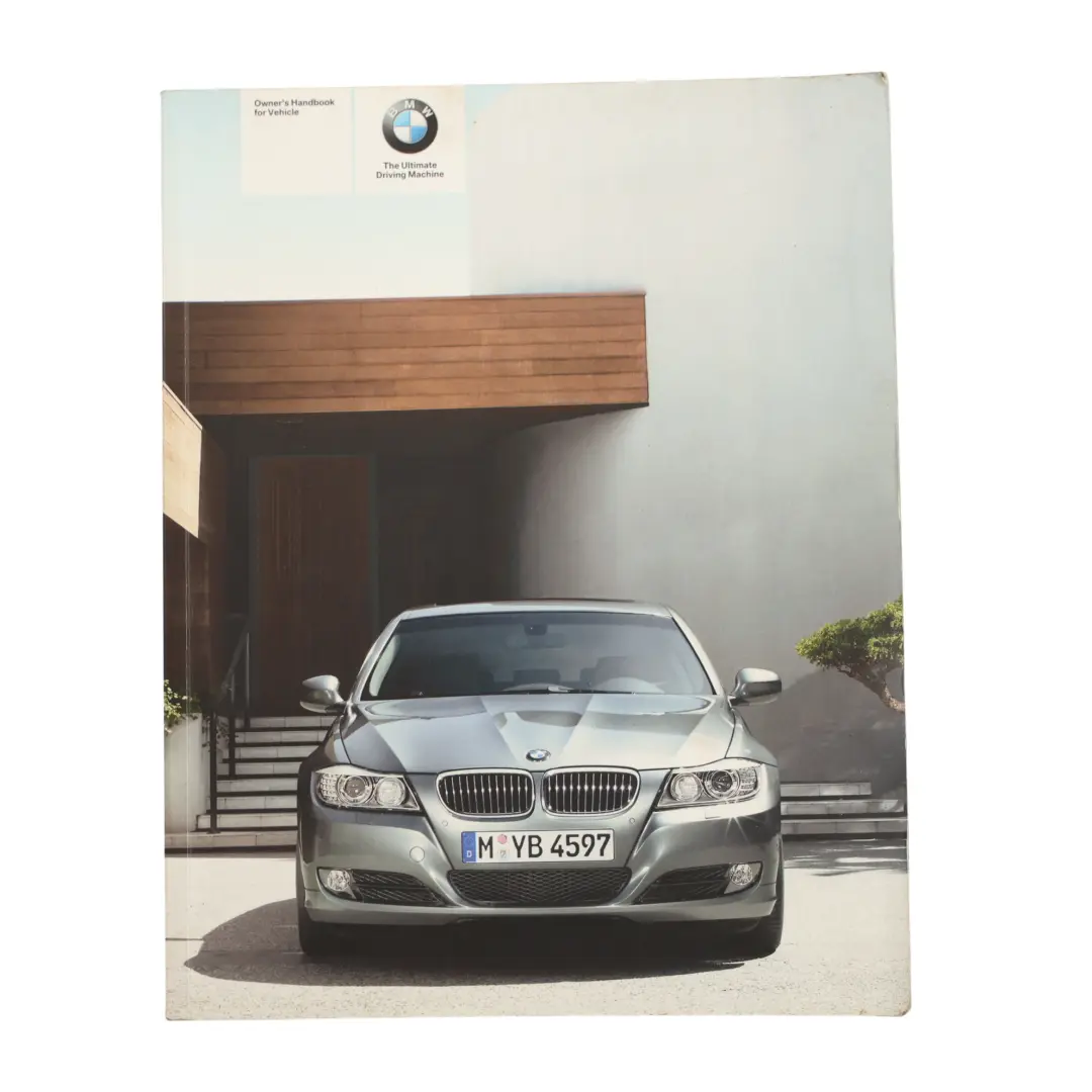 BMW E90 E91 LCI Owner's Handbook Instructions Pouch Wallet Book Set 2609210