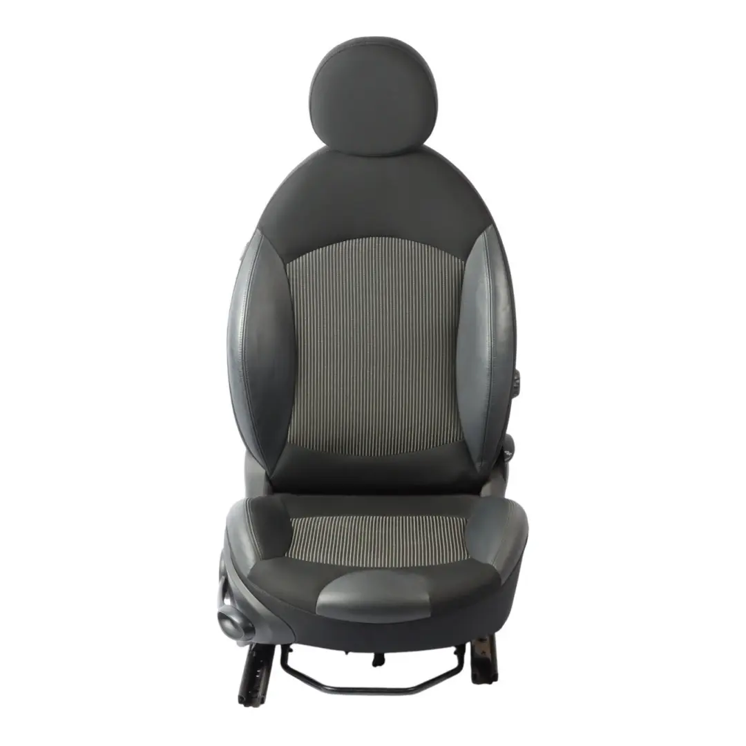 Front Sport Seat Mini R55 R56 R57 Heated Interior Right O/S Cloth Leather Black